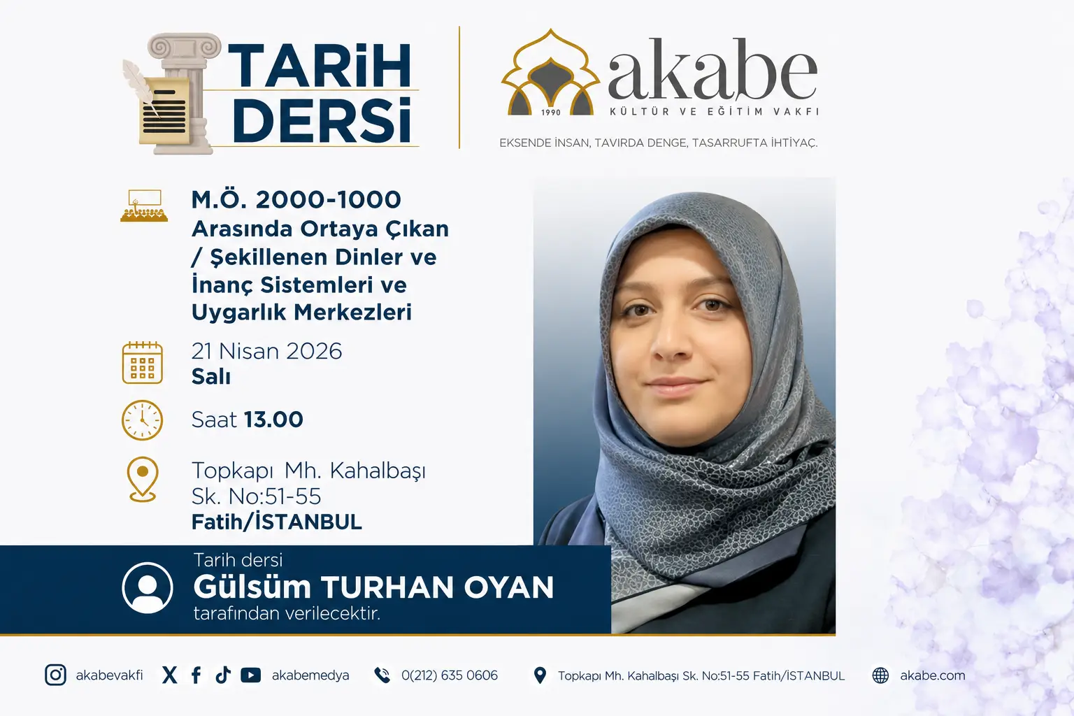 M.Ö. 2000-1000 Arasında Ortaya Çıkan / Şekillenen Dinler ve İnanç Sistemleri ve Uygarlık Merkezleri